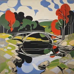 Alexander Calder Milne Landscape