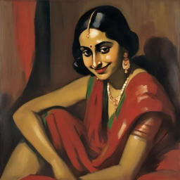 Amrita Sher-Gil Portrait