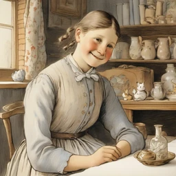 Beatrix Potter Portrait