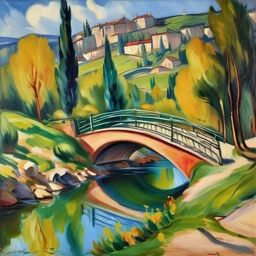 Charles Camoin Landscape