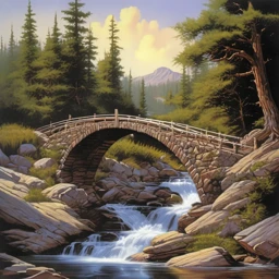 Clyde Caldwell Landscape