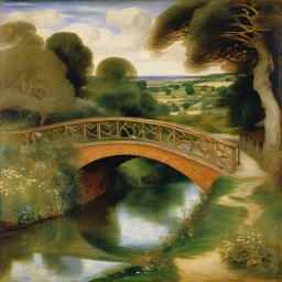 Dante Gabriel Rossetti Landscape