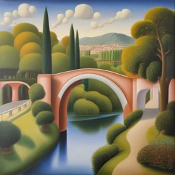 Fernando Botero Landscape
