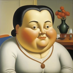 Fernando Botero Portrait