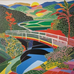 Frank Stella Landscape