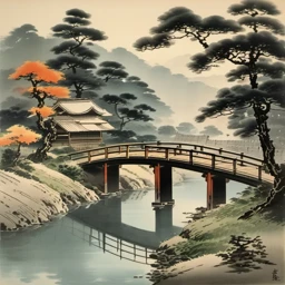 Hashimoto Gahō Landscape