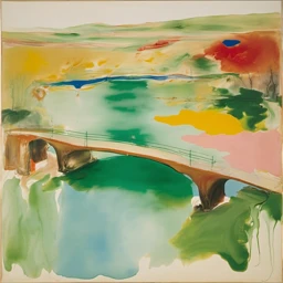 Helen Frankenthaler Landscape