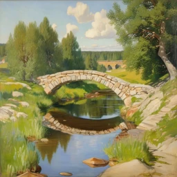 Helga Ancher Landscape