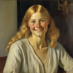 Helga Ancher Portrait