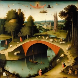 Hieronymus Bosch Landscape