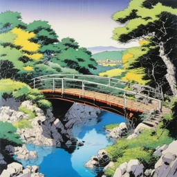 Hirohiko Araki Landscape