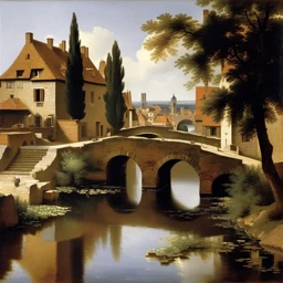 Johannes Vermeer Landscape