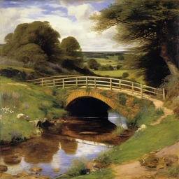 John Everett Millais Landscape