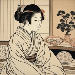 Katsushika Hokusai Portrait