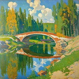 Konstantin Yuon Landscape
