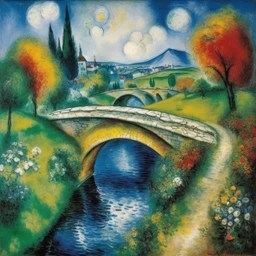Marc Chagall Landscape