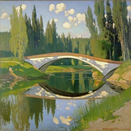 Mikhail Nesterov Landscape