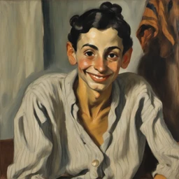 Moses Soyer Portrait