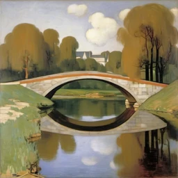 Piet Mondrian Landscape