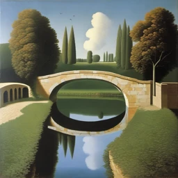 Rene Magritte Landscape
