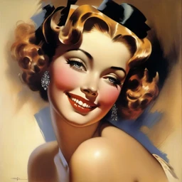 Rolf Armstrong Portrait