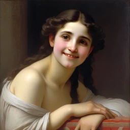 William-Adolphe Bouguereau Portrait