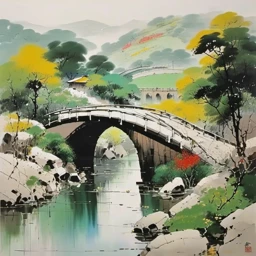Wu Guanzhong Landscape